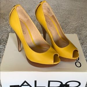 Yellow heels